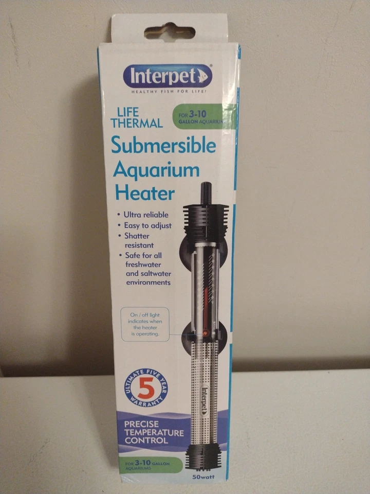 R467 Interpet Life Submersible Aquarium Heater Return Item