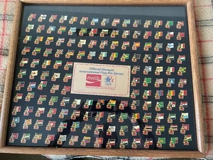 1984 WORLD 150 COUNTRES OLYMPICS PINS COLLECTION - Picture 1 of 1