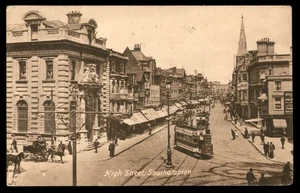 Postcard High Street Scene, Southampton - Picture 1 of 2