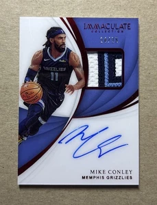 2018-19 Immaculate Basketball Mike Conley Grizzlies Autograph Relic Card #’d /25 - Bild 1 von 2