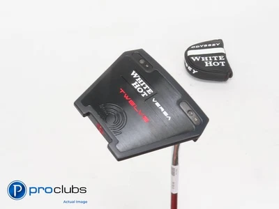 NEW Odyssey '23 White Hot VERSA Twelve Double Bend 35" PUTTER w/Cover 413340 - Image 1 of 4