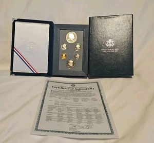 1990-U.S. Prestige Proof Set: 6-Coin. Uncirculated - Picture 1 of 11