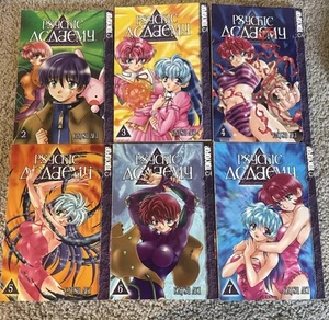 manga Di 6 Accademia Psichica Inglese Vol 2-7 Più Prime Stampe - Foto 1 di 21