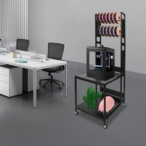 3D Printer Stand with Double Layer Filament Storage Rack for Studio Office Stora - Picture 1 of 17