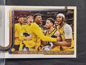 Yes'cers Indiana Pacers 2025-26 Topps Basketball #280 - Picture 1 of 2