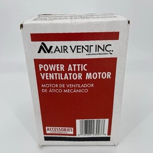 AIR VENT INC 120V 5.0 Diameter Steel Gable Vent Exhaust Fan Motor 3/4” Shaft NEW - Picture 1 of 6