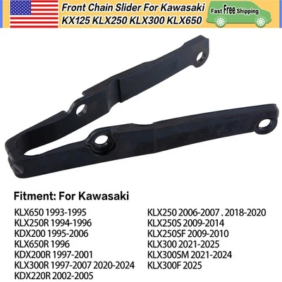 Swing Arm Chain Slider For Kawasaki KX 125/250 KLX 250S/250R/300/ KDX 200/220R - Image 1 of 4
