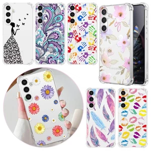 Elegante Funda Impresa a Prueba de Golpes para Teléfono Samsung Galaxy S25 A17 A35 A56 A06 - Imagen 1 de 53