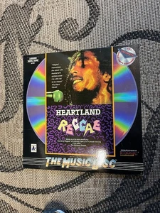 HEARTLAND REGGAE Laserdisc LD EX RARE BOB MARLEY MUSIC - Imagen 1 de 2