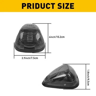 LED Cab Roof Marker Light For 1999-2016 Ford F-250 F-450 F-350 F-550 F-650 F-750 - Image 1 of 4