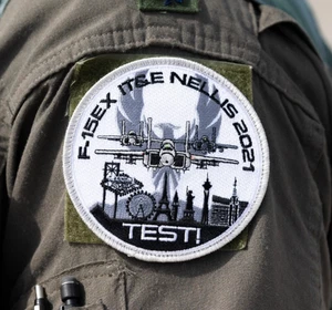 USAF F-15EX Integrated Test & Evaluation vêlkrö PATCH: IT&E TEST NELLIS AFB 2021 - Picture 1 of 11