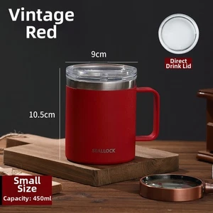 304 Stainless Steel Water Cup with Lid Insulator for Office and Travel - Picture 1 of 17