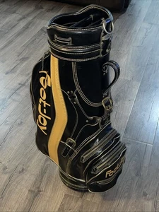 RARE Titleist Footjoy Golf Staff Bag w/ Rain Cover Vintage! - Picture 1 of 20