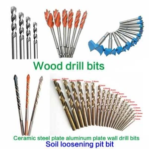 Woodworking or Steel Drills For Electric Drilling Saw Cutters Cutting Hole - Picture 1 of 8