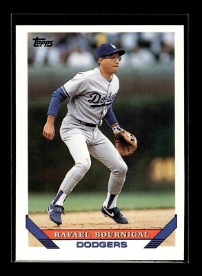 1993 Topps #651 Rafael Bournigal (NM+)(BAS) - Image 1 of 2