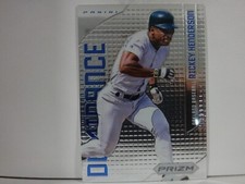 2012 Panini Prizm Dominance Rickey Henderson #D6 HOF