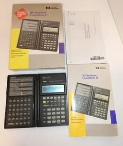 Vintage HP 19B II 19BII HP Hewlett Packard Business Consultant II Taschenrechner funktioniert! - Bild 1 von 24