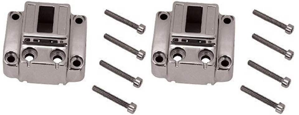 CARCASAS INTERRUPTORES CROMADOS HARLEY SPORTSTER IRONHEAD XLH XLCH 1000 1973-1981 Foto 1 de 1