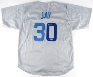 Jon Jay Signed Cubs Jersey (Beckett) Chicago Cubs #1 Bat off of the Bench ! - Picture 1 of 5