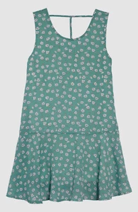 $65 People's Project LA Girls Green White Floral Sleeveless Casual Dress Size M - Picture 1 of 3