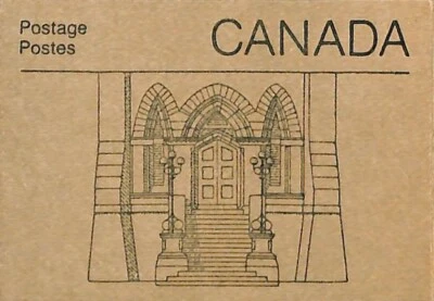 Canada - Booklet BK92b - Harrison Paper - 1987 - Image 1 of 2