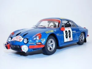 Berlinette ALPINE RENAULT A110 n°88 vainqueur Rallye du PORTUGAL 1971 1/18 - Picture 1 of 1