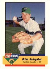 1994 Trenton Thunder Fleer/ProCards #2133 Brian Saltzgaber