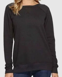 Alternative Apparel Women's Gray Long Sleeve Crew-Neck Sweatshirt Sweater Top M - Picture 1 of 3
