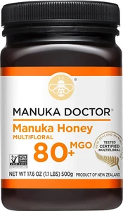 MANUKA DOCTOR - MGO 80+ Manuka Honey Multifloral, 100% Pure New Zealand Honey... - Picture 1 of 9