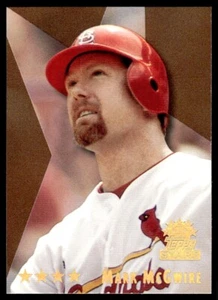 1999 Topps Stars FOUR STAR Mark McGwire St. Louis Cardinals #8 - Picture 1 of 2
