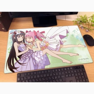 Madoka Magica Movie New Feature Rebellion Homura Madoka Blossom Rubber Desk Mat - Picture 1 of 2