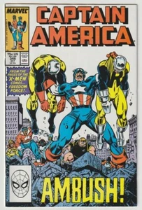 F717 Captain America 346 Marvel 1988 Comic Book - Picture 1 of 1