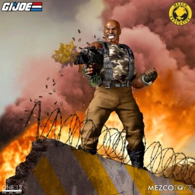 MEZCO G.I. Joe Roadblock One:12 Collective Action Figure IN STOCK EU Exclusive - Image 1 of 4