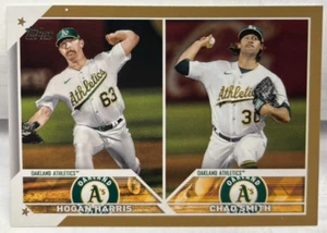 Hogan Harris / Chad Smith 2023 Topps Update Serie RC #US49 - Gold #' D 728/2023 - Bild 1 von 2