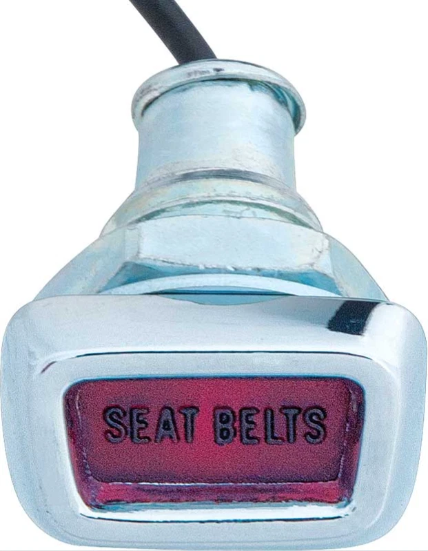 Luz de advertencia de cinturón de seguridad OER y cable para cargador Challenger Dart Cuda Duster Foto 1 de 4