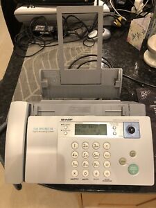 Sharp Facsimile Machine UX-BS60, plain paper inkjet fax answerphone SMS Text.