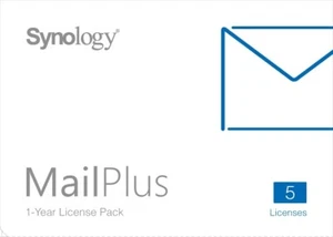 Synology MAILPLUS 5 LICENSES MailPlus License Pack for 5 Email Accounts Retail - Picture 1 of 2