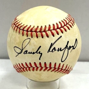 Sandy Koufax signierter offizieller National League Baseball Beckett Dodgers HOF - Bild 1 von 3