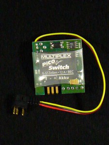 Multiplex 72258 Pico Switch Relais für "Licht schaltbar per Fernsteuerung