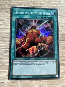 Yu-Gi-Oh Erscheinung der Wilden Natur IOC-DE033 25th. Anniversary Top Zustand DE - Bild 1 von 4