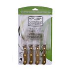 Chicago Cutlery 4 piece Walnut Tradition Steak Knife Set New replaces 103S B144