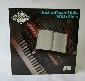 The Diamond Accordion Band - Just A Closer Walk With Thee - Music Vinyl Record - Picture 1 of 4