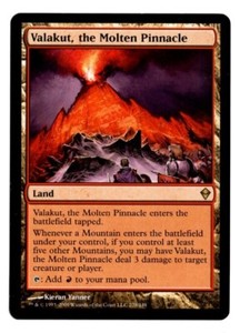 MTG Valakut, the Multen Pinnacle , Zendikar MAGIC THE GATHERING NM