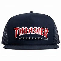 Gorra de malla contorno bordado Thrasher Foto 1 de 1