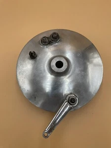NOS NORTON 8" PLACA DE FRENO DELANTERA ZAPATAS COMPLETAS DOMINADOR ATLAS 650 650SS 750 AJS - Imagen 1 de 9