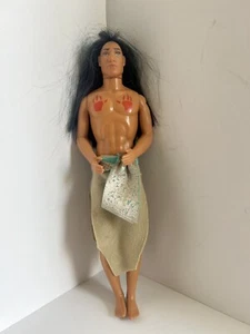 Vintage 1968 Sun Colors native Kocoum Barbie toy Doll Disney Pocahontas Figure - Picture 1 of 1