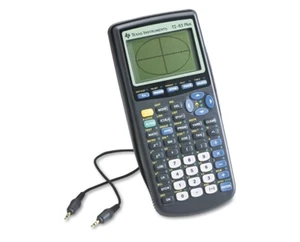 Texas Instruments TI-83 Plus Graphing Calculator, Gray, Standard - Picture 1 of 3