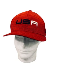 USA Ryder Cup Golf New Era 2023 red adjustable baseball cap - Picture 1 of 9
