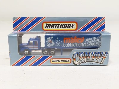 Matchbox CY-16 Convoy 1983 Diecast Truck Matey Unpunched NIB 31808 - Image 1 of 4
