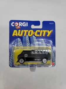 Corgi 93177 1:64 Scale Auto City NYPD S.W.A.T 1993 Die Cast Police Toy Van - Picture 1 of 7